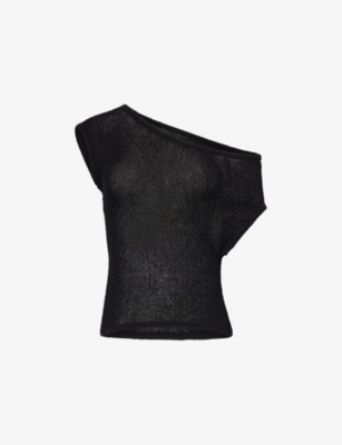 Beach Asymmetric Knitted Top by We Are Tala