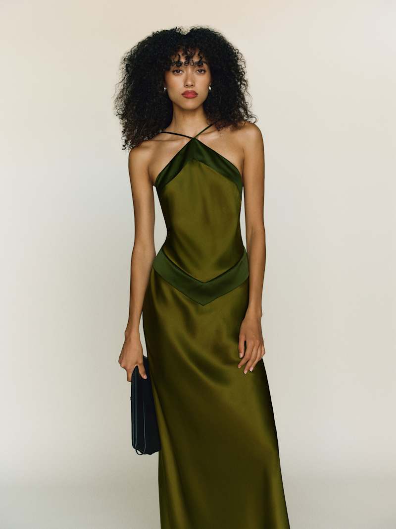 Jillian Silk Dress by Reformation