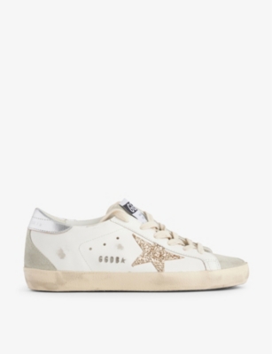 Superstar 10417 Leather Low-Tops by Golden Goose